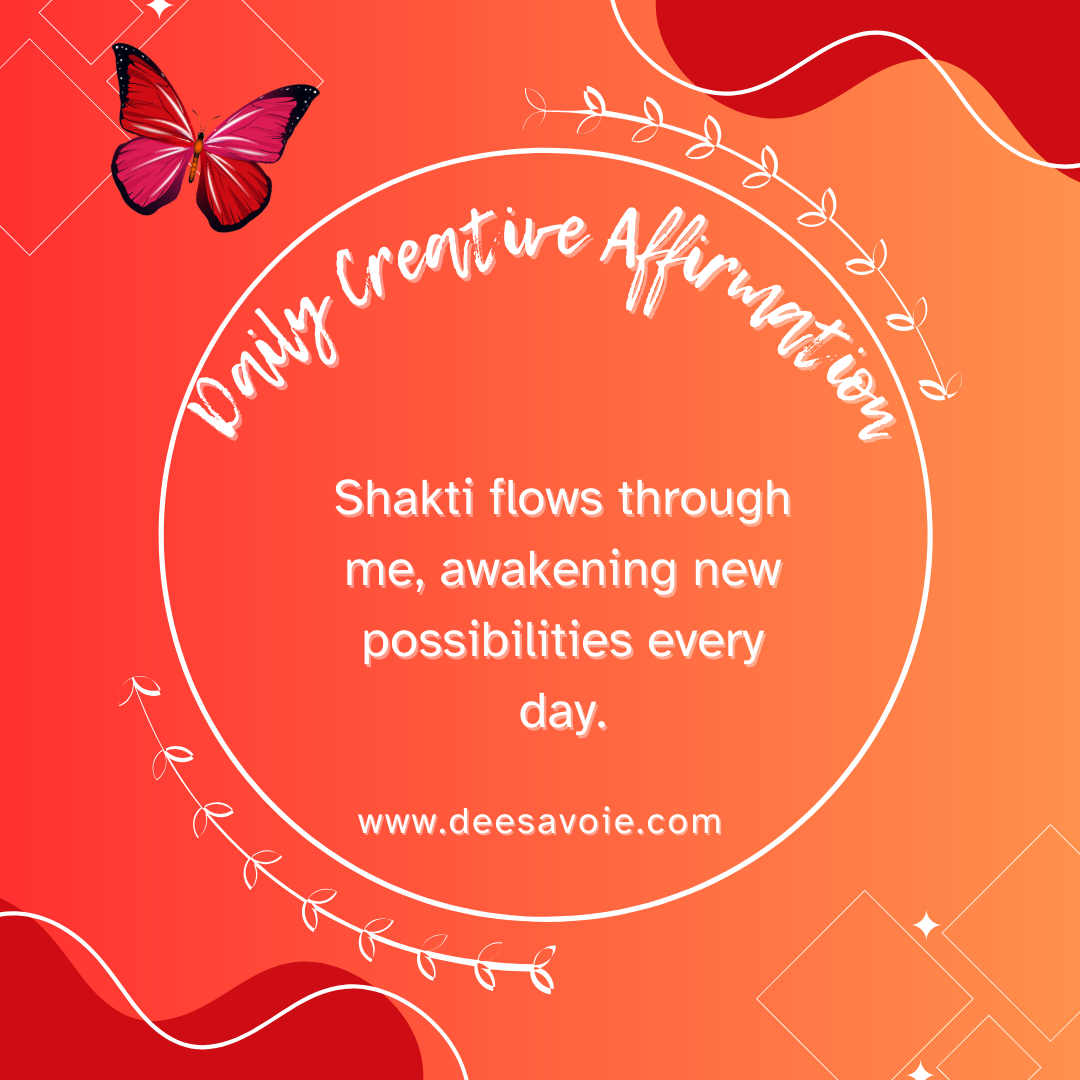 Shakti flows through me . . .