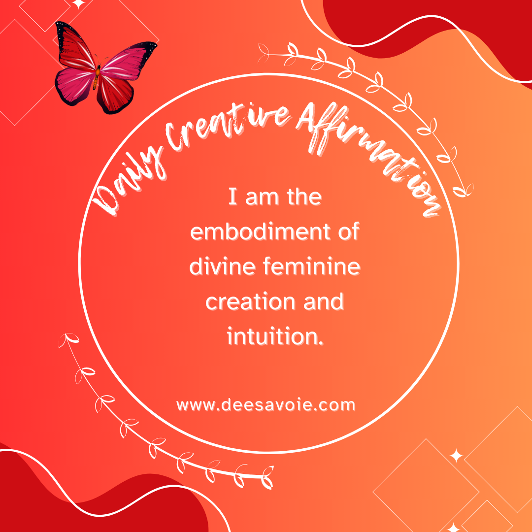 I embody the divine feminine