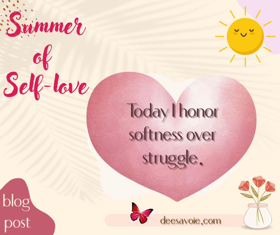 today I honor softness