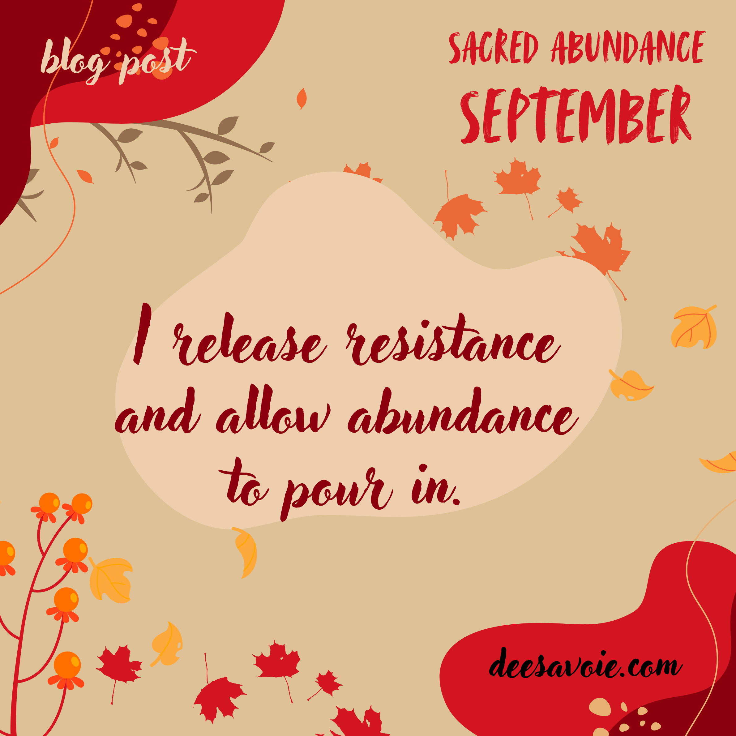I release resistance
